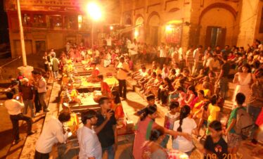 Varanasi evening Ganga Aarti